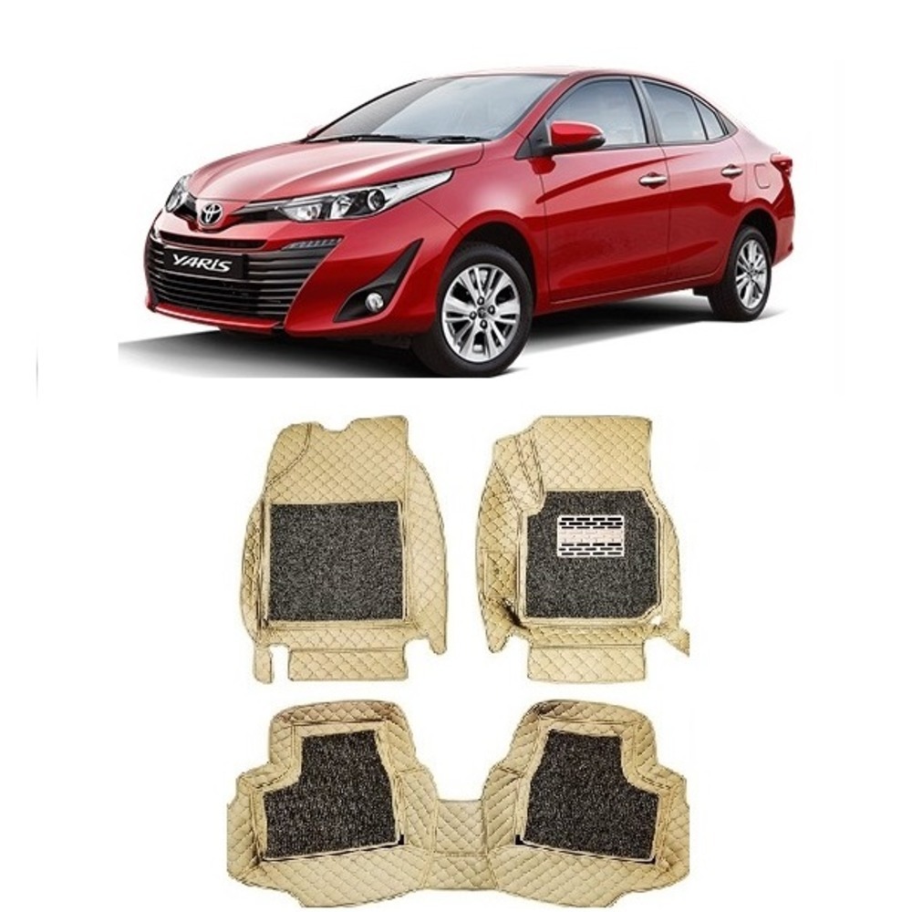 Floor Mats for Yaaris - beige